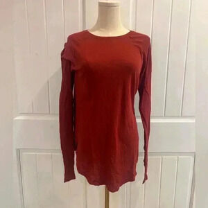 LAmade Long Sleeve Crewneck Tee 50% Cottage 50% Linen NWT Size Medium